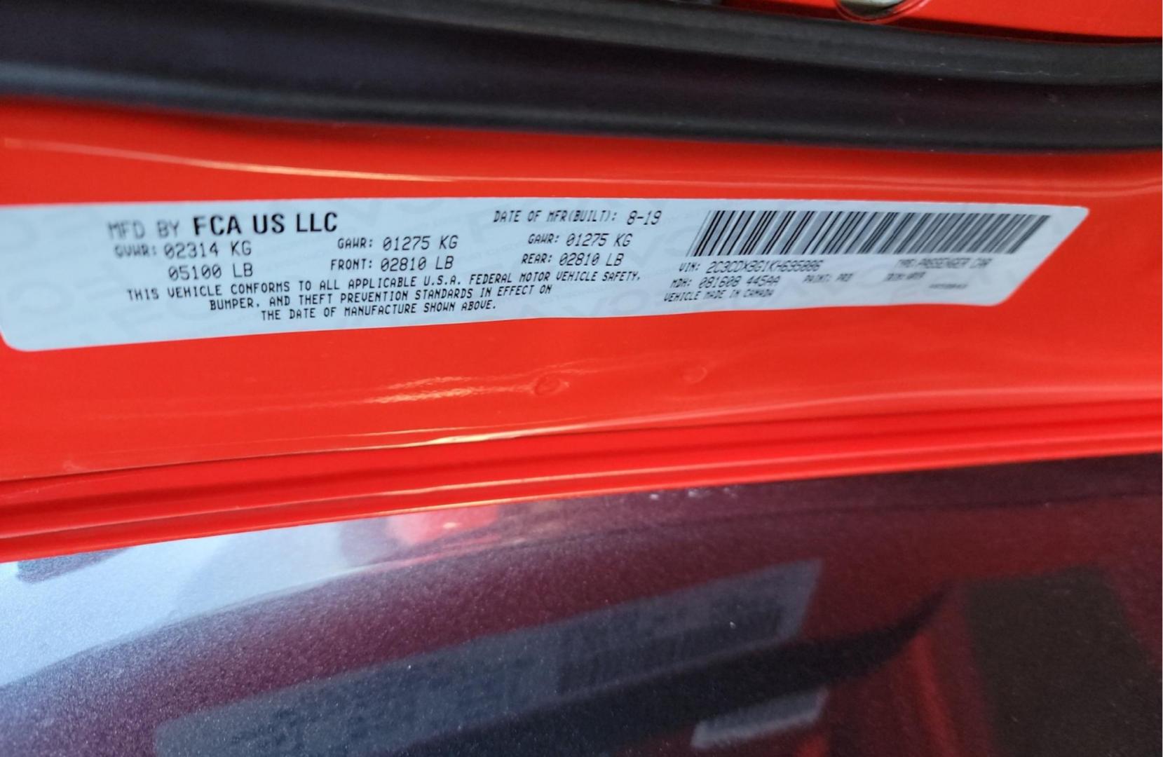 2019 Red Dodge Charger (2C3CDXBG1KH) , located at 2020 East Division Street, Arlington, TX, 76011, (817) 801-3191, 32.742390, -97.076874 - Come view this Fire Red Dodge Charger today! Premiere Buy Here Pay Here with NO Credit Check (score) at 2020 East Division Street, Arlington, Texas, located in the center of the Dallas/Fort Worth metro area. For in-house financing in Lancaster, Waxahachie, Cleburne, Sherman, Denton, McKinney, Wac - Photo#25